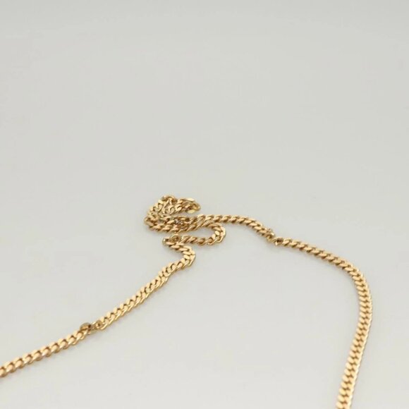 CELINE Chain Shoulder Bag Suede Purple Auth BA1516 - Picture 9 of 16